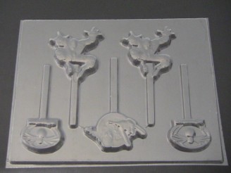 469sp Spider Dude Emblem Chocolate Candy Lollipop Mold